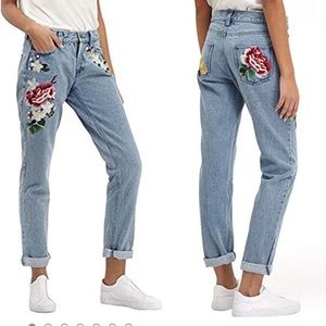 Top 🤍 Trends Embroidery Jeans